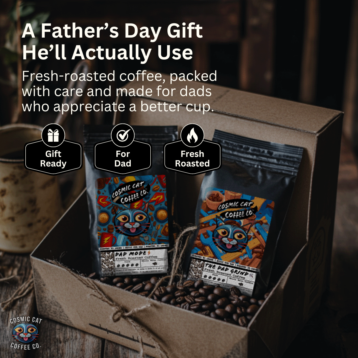 Dad's Coffee Gift Duo